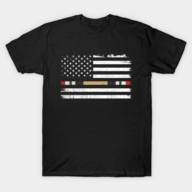 DD-214 Alumni T-Shirt for Proud, Brave Retired Iraq War Veteran T-Shirt by Otis Patrick